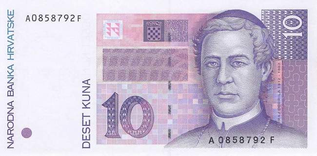 Kroatien p29 10 Kuna 1993
